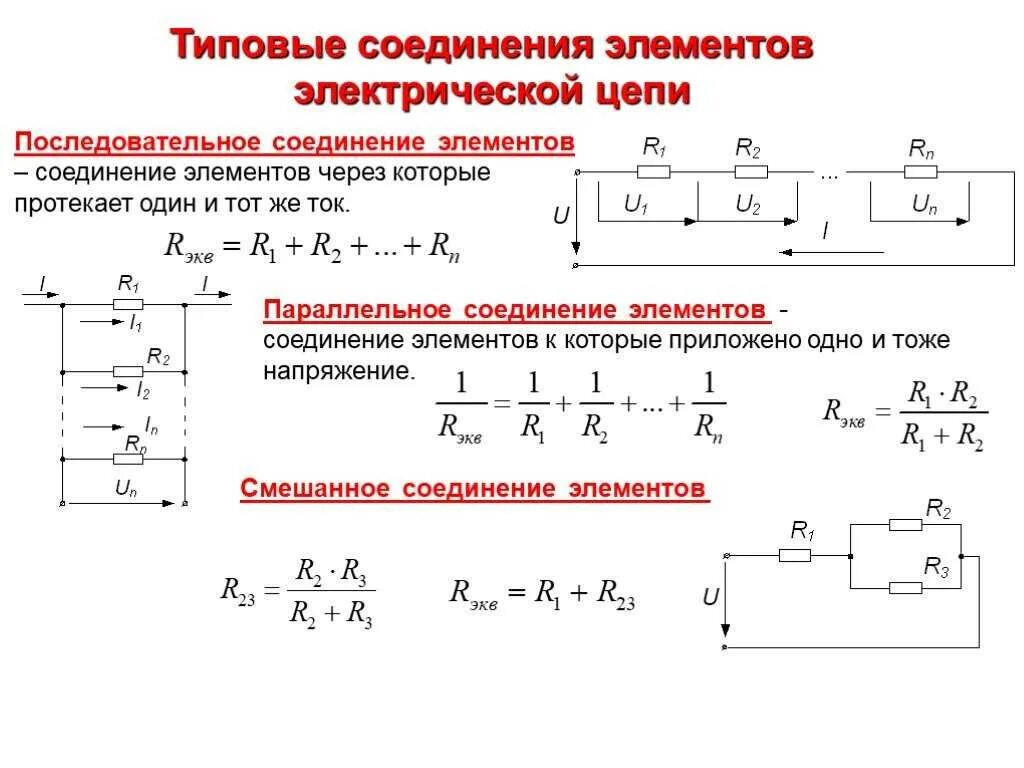 Картинки ДВА ПАРАЛЛЕЛЬНО СОЕДИНЕННЫХ ЭЛЕМЕНТА
