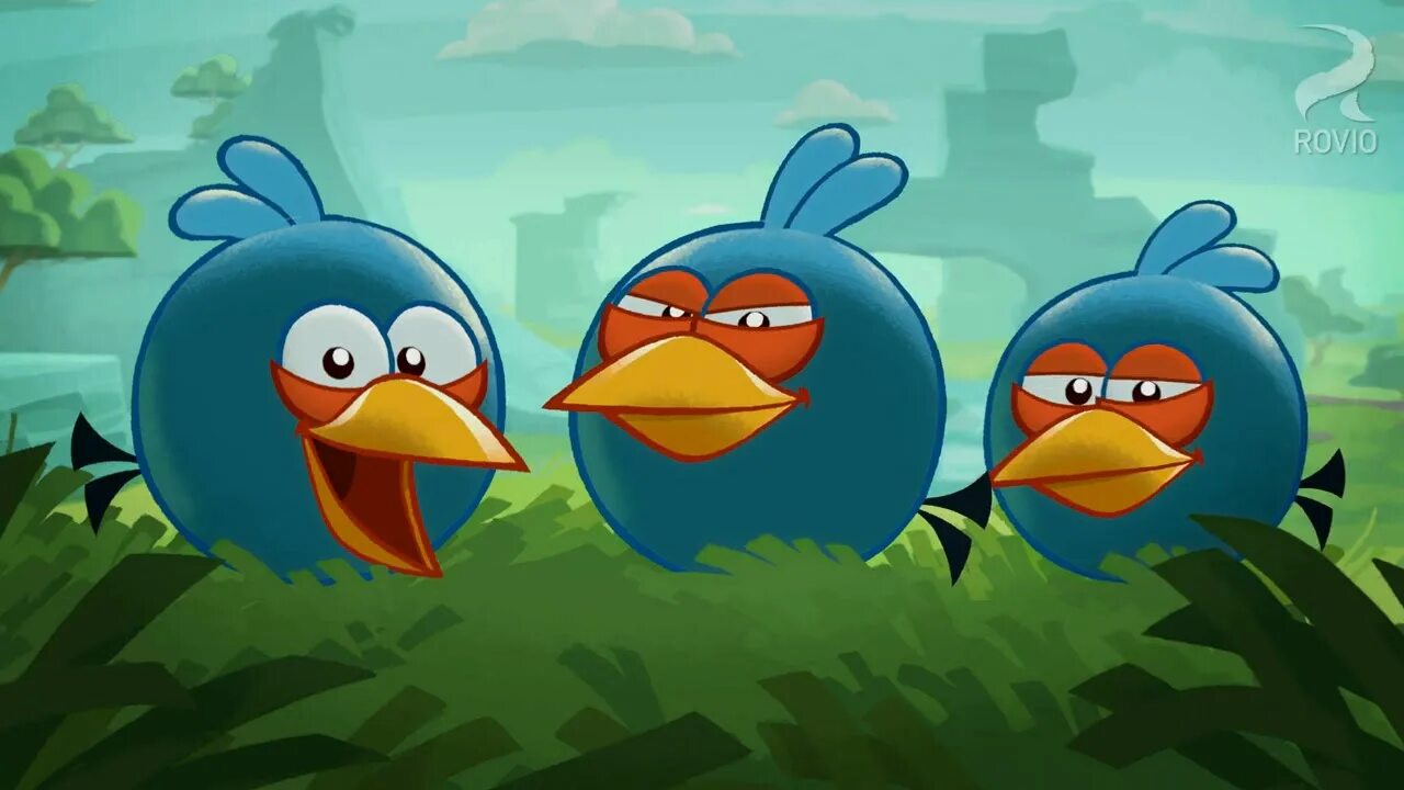 Birds 1 часть. Злые птички (Angry Birds toons!) 2013. Голубая птица Энгри бердз. Энгри бердз синие птички. Три птицы из Энгри бердз.