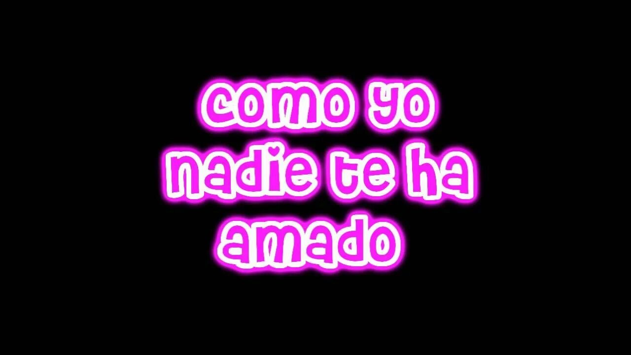 Como yo. Como yo