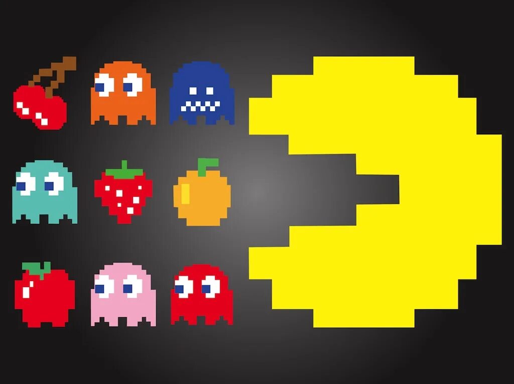 Пакман игра. Герои игры Пакман. Пакман 256. Пакман пиксельный игра. Pac man game