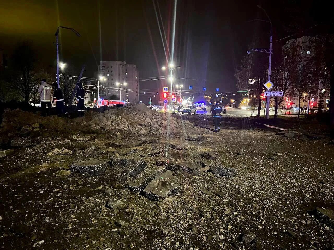 Обстрел торгового центра в белгороде