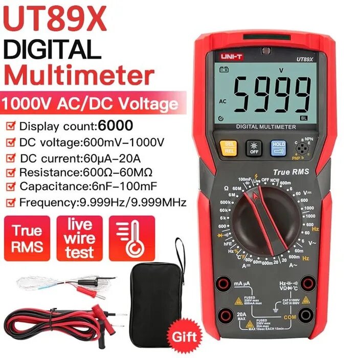 Uni t ut89xd. Мультиметр Uni-t ut89x. Мультиметр Uni-t 89xd. Мультиметр Uni-t ut89xd характеристики. Цифровой мультиметр ut89x 6000, TRMS, NCV.