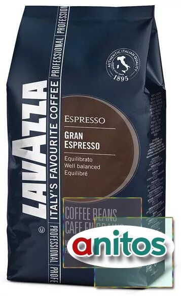 Lavazza espresso 1 кг. Lavazza gran espresso, 1 кг.