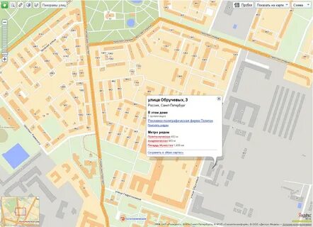 Карта 9 спб