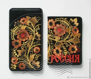 Чехол хохлома
