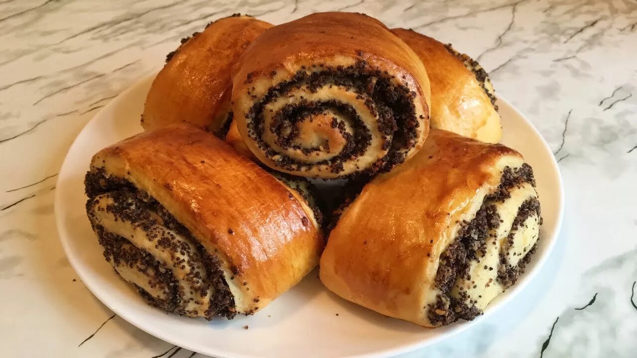 Булки с маком рецепт из дрожжевого теста