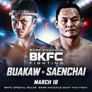 Легенды тайского бокса Буакав и Саенчай проведут бой на BKFC в марте