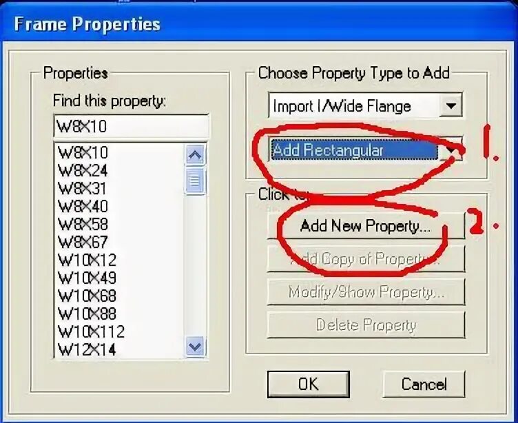 Copy properties. Copy properties