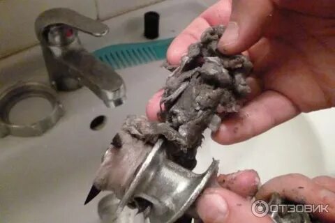 Мясорубку в посудомойке почернела