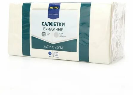 Салфетки 2 слойные 24х24