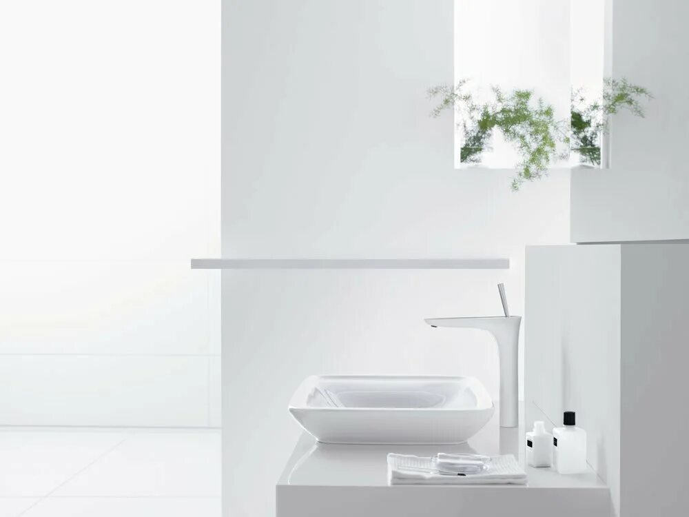 Смеситель Hansgrohe PURAVIDA 15074400 для раковины. Смеситель Hansgrohe PURAVIDA. PURAVIDA Hansgrohe белый. 15072400 Hansgrohe. Хансгрое раковина