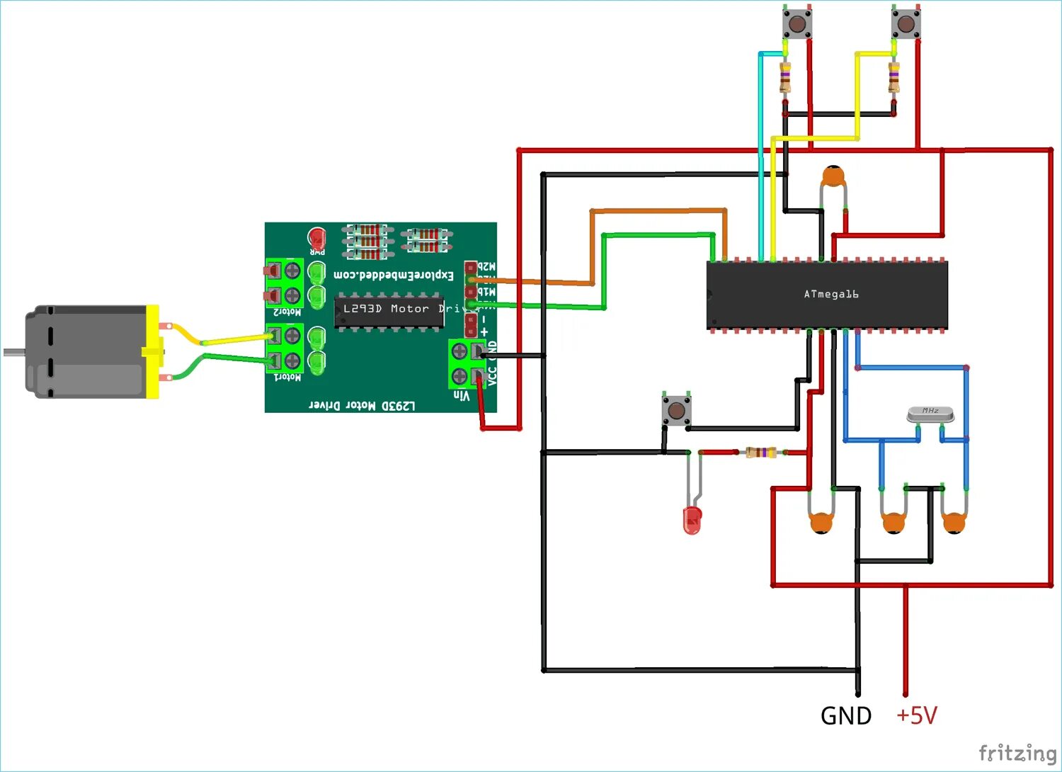 Подключение двигателей к плате eq6 Опыт изучения Arduino. Подключение шагового двигателя. Часть аппаратная. DRIVE