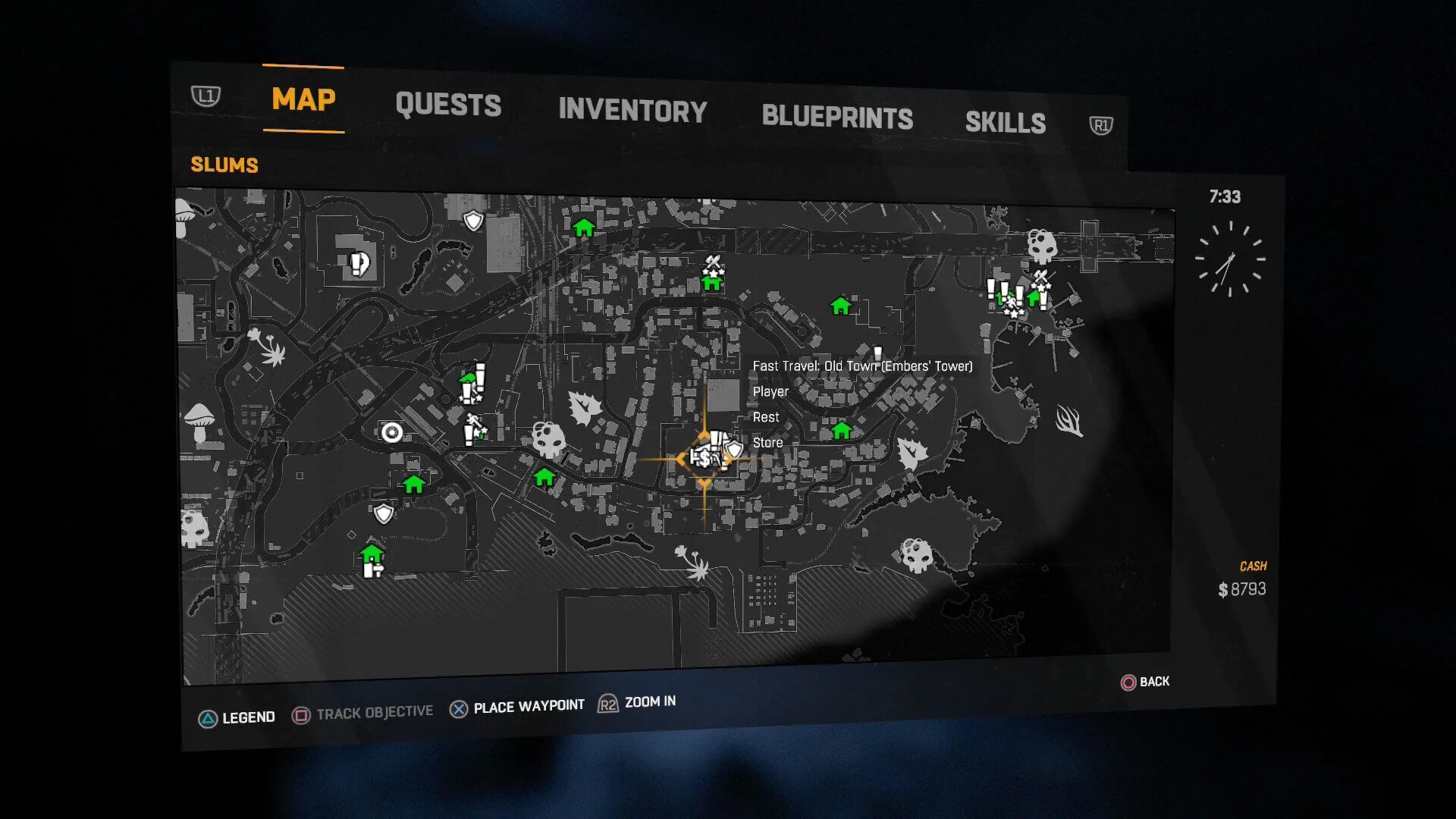 Как попасть в dying light. Dying light карта пригорода. dying light старый город карта. карта лута в dying light. карта харрана dying light.