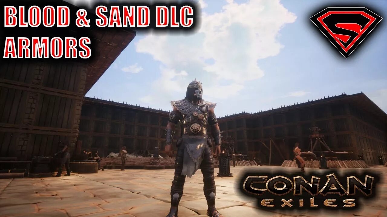 Conan броня. Conan Exiles кровь и песок броня. Conan Exiles - Blood and Sand Pack. Conan Exiles броня ассасина.