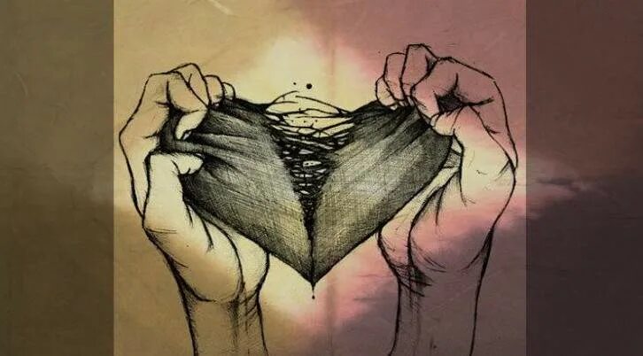 Что такое слепое сердце. Невзаимная любовь рисунок. Рисунки карандашом на тему Невзаимная любовь.
