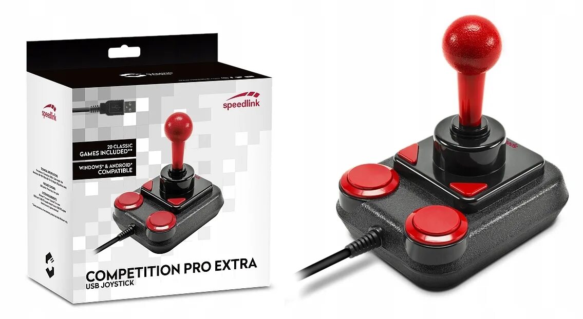 Competition pro. Джойстик Speedlink Competition Pro Extra USB Joystick -. Джойстик Speedlink Competition Pro Extra. Игровой контроллер проводной Speedlink Competition Pro Extra черный.