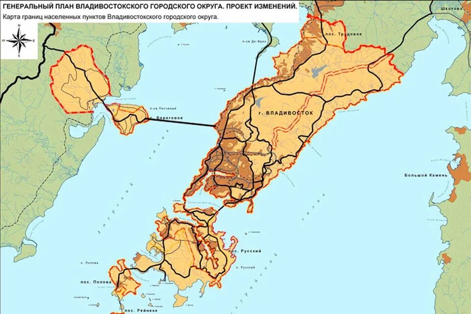 Владивосток на карте. Районы Владивостока на карте. Карта Владивостока географическая. Карта Владивостока подробная.