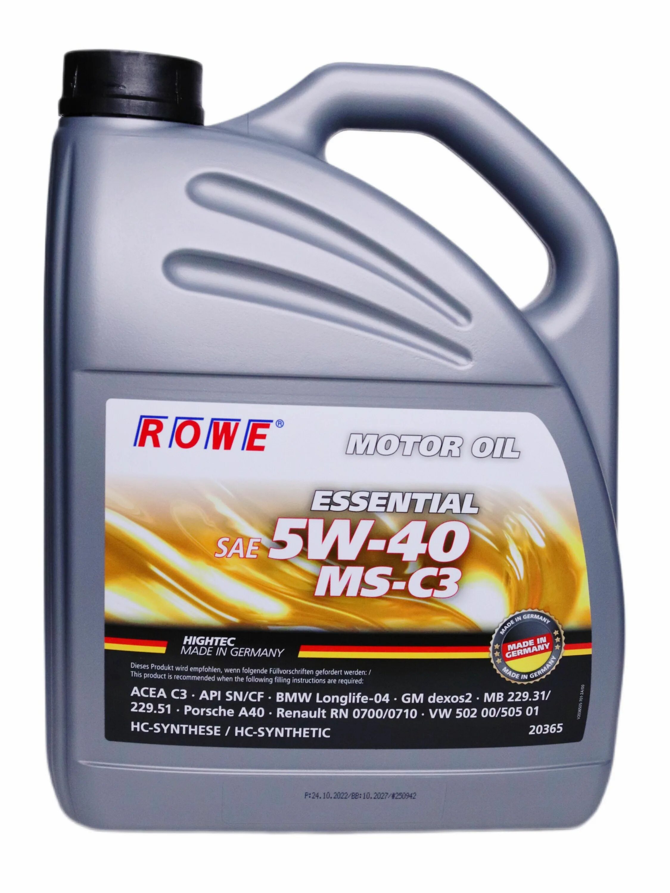 Rowe Essential 5w40. Rowе моторное 5w30. Rowe 5w40 Synt RSI. Моторное масло Rowe 10w 40. Купить моторное масло rowe