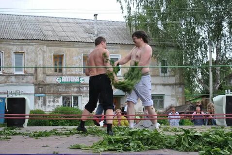 Наказание крапивой