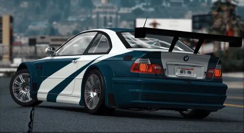 BMW M3 GTR E46 NFS MW — гоночный автомобиль класса GT, разработанный BMW на...