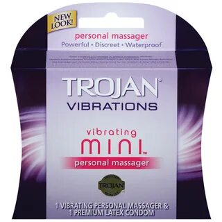 Trojan Massager, Vibrating Mini, Personal, 1 set. 
