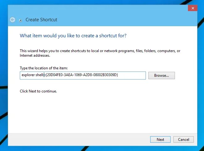 Shortcut target. Windows target. 2559a1f2-21d7-11d4-bdaf-00c04f60b9f0 c: Windows system32. Run Shell Windows.