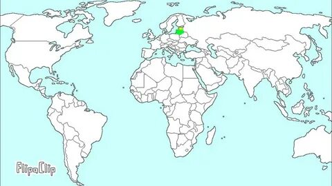 Карта мира онлайн контурная карта