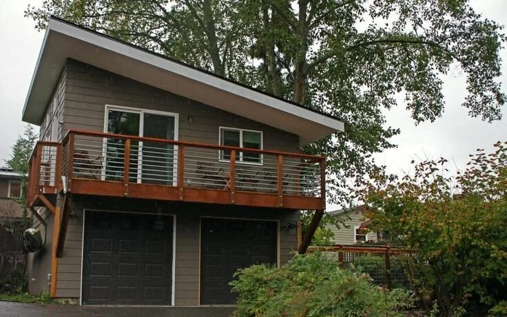 Cottage Style 1 Car Garage Apartment with 1 Bed, 2 Bath Carriage house plans, Ga