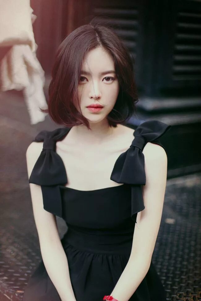 Корейские прически для девушек каре Pin by Katyache401 on каре с челкой Short hair with bangs, Korean hairstyle, Sho