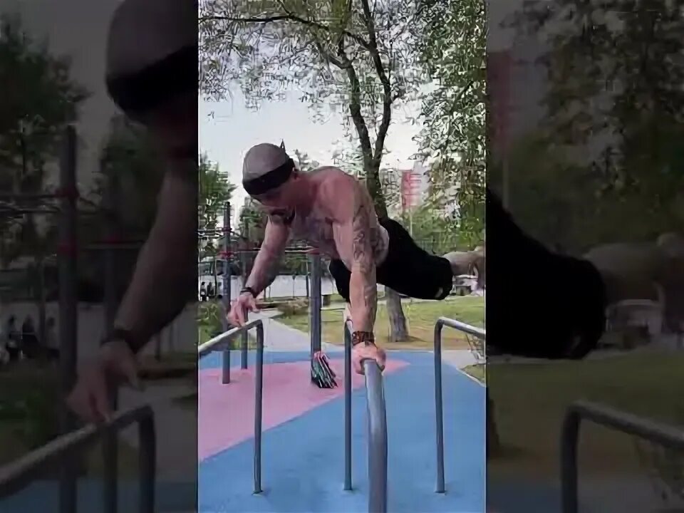 Витя тренируется перед школьными