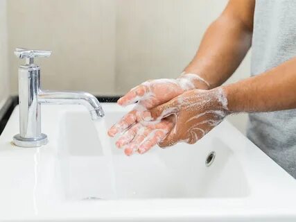 Dry hand wash