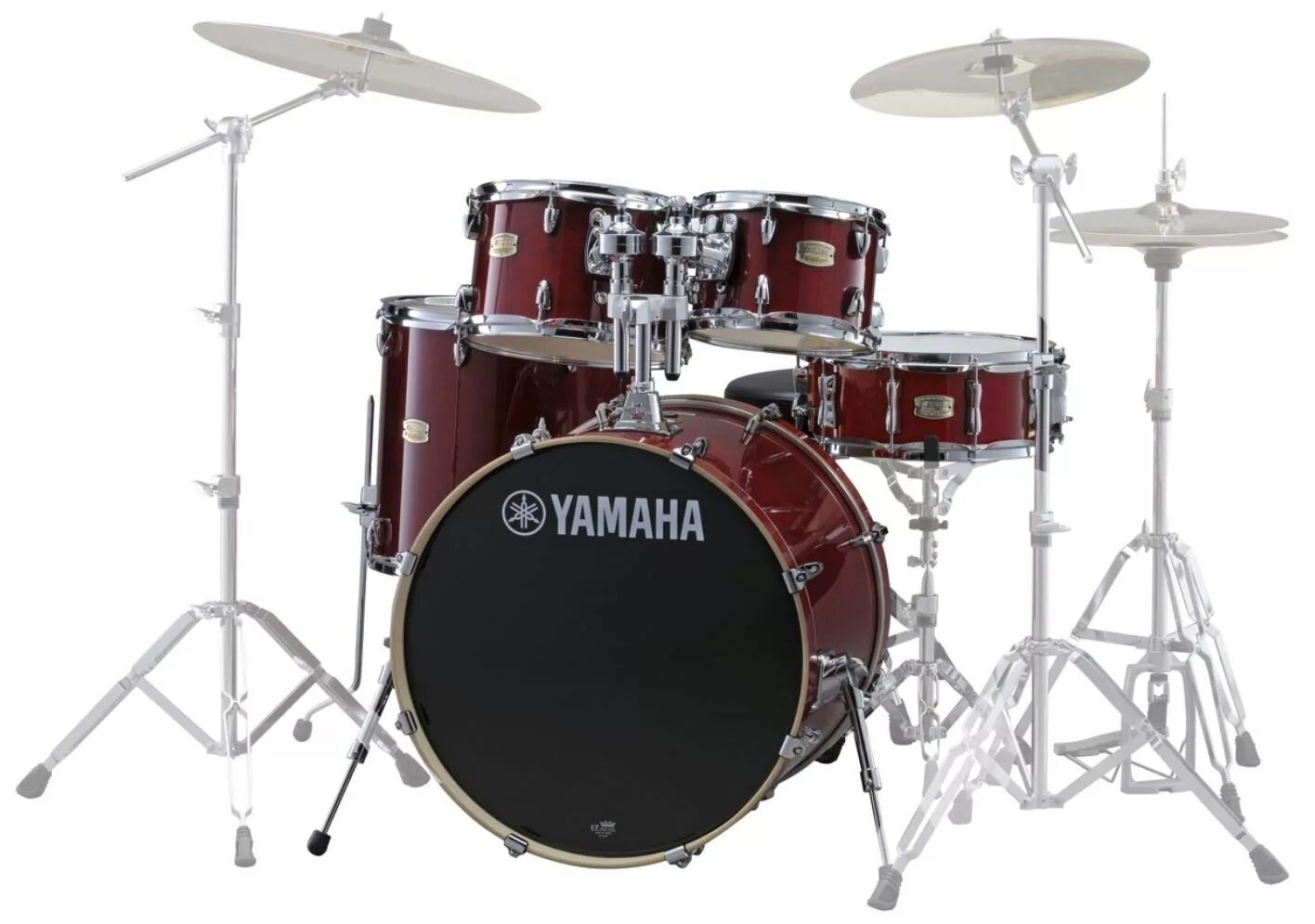 Барабаны Yamaha Stage Custom Birch. Малый барабан Yamaha Gigmaker. Ямаха Стейдж кастом барабаны. Yamaha sbp2f5 Cranberry Red.