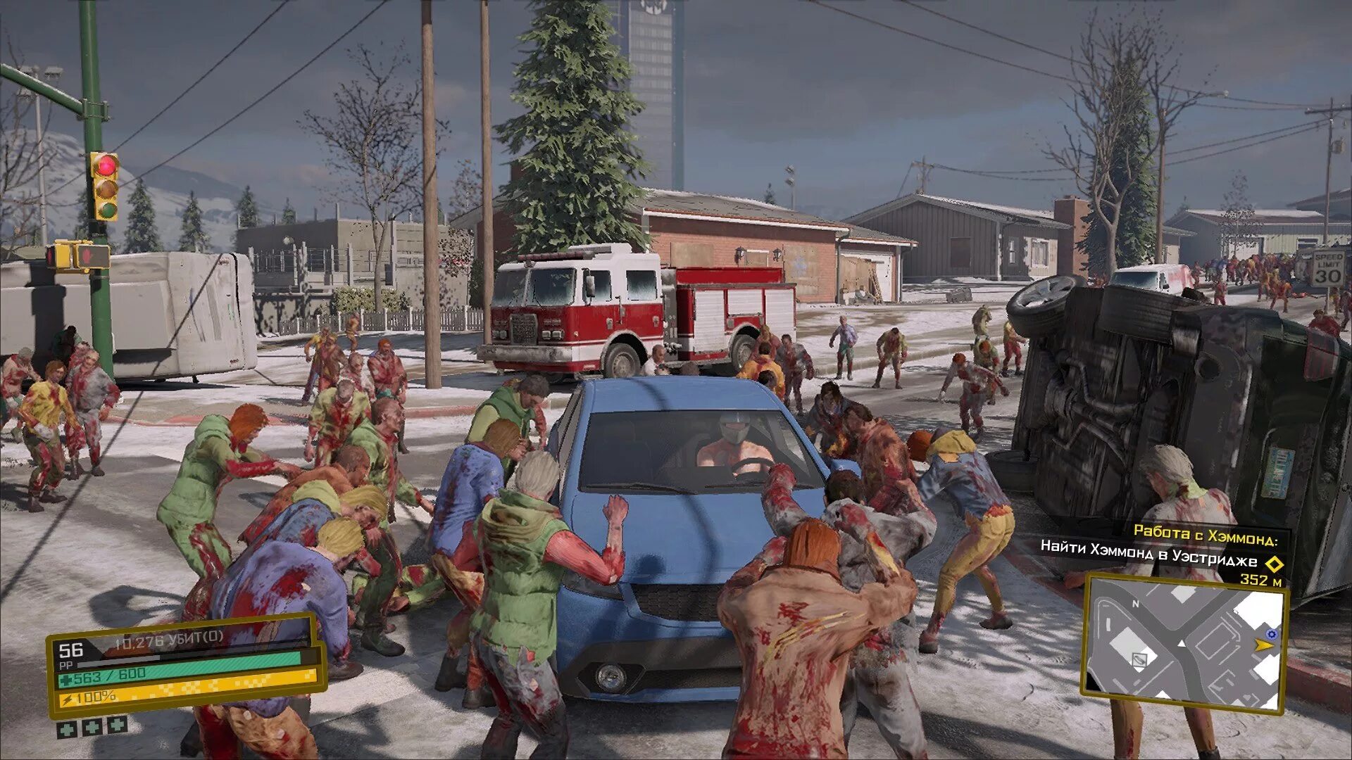 Зомби апокалипсис Dead Rising 4.