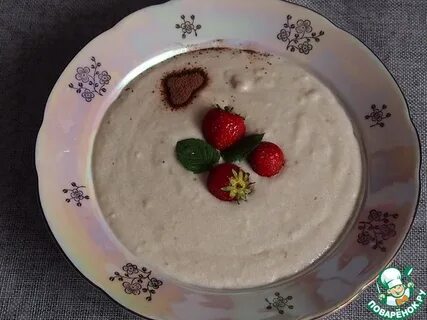 Манная каша с бананом