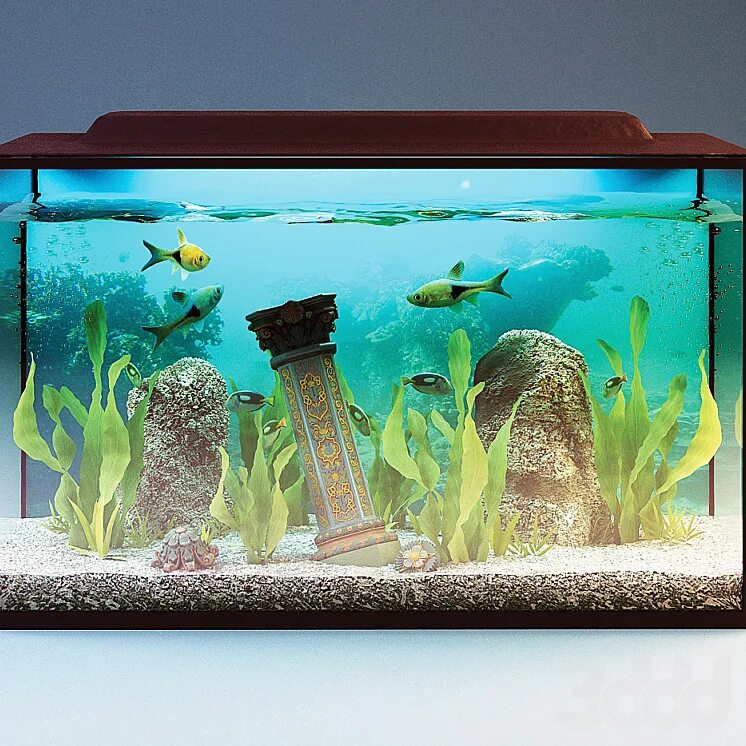 Аквариум 3d модель. 3 D панель для аквариума. Декор для аквариума на 3 д принтере. 3ddd аквариум. Aquarium 3