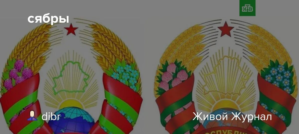 Флаг и герб Белоруссии 2013 Беларусь ВКонтакте
