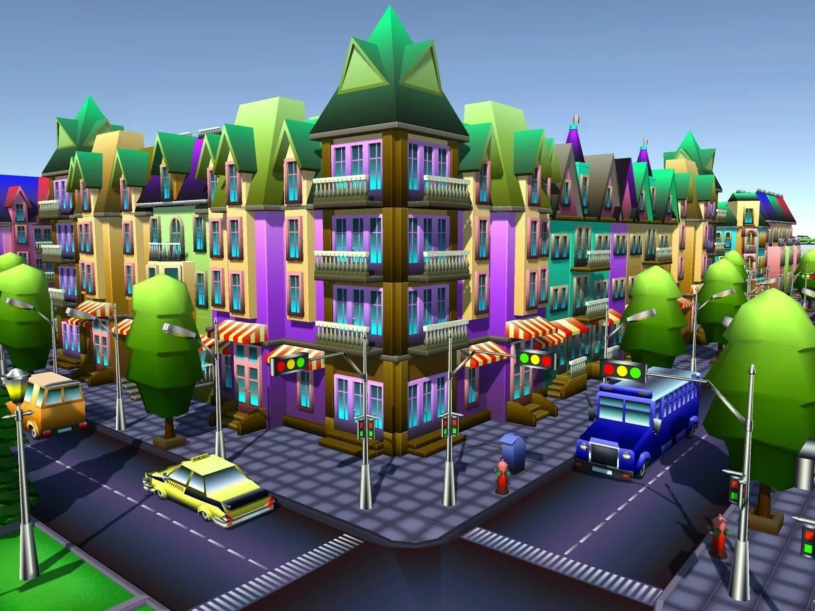 Simple city assets. Simple city. Simple city assets. 3d city lowpoly. Город 3д.