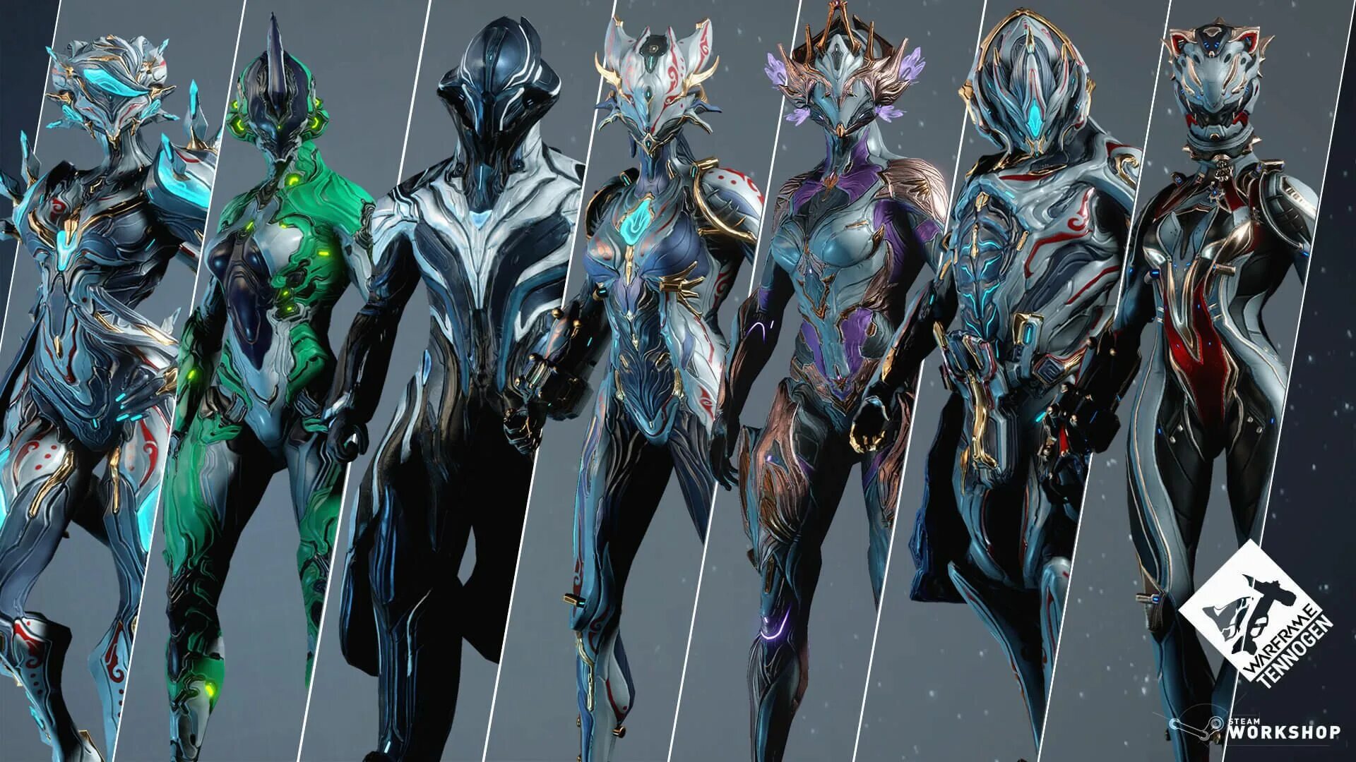 Варфрейм мех. Висп тенноген. висп варфрейм скин тенноген. warframe висп прайм.