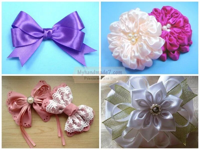 Мастер класс бантов из атласных лент. Мастер класс бантов из атласных лент. Мастер класс бантов из атласных лент. Бантики из атласных лент своими руками. Бантик из атласа.