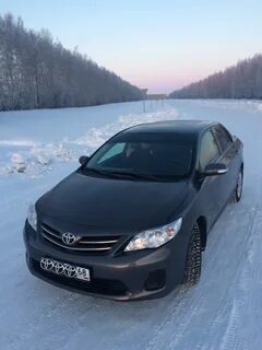 Тойота зима
