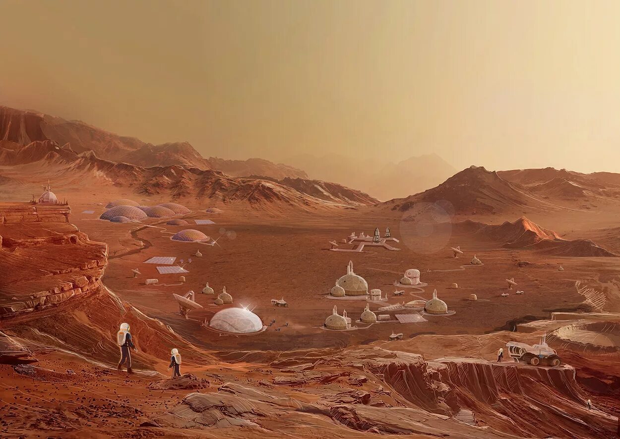 Mars colony