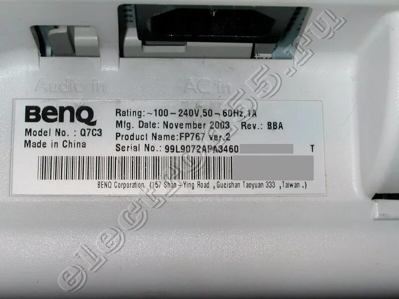 BENQ fp767. Монитор BENQ 100-240v 50-60hz. Монитор BENQ серийный номер. 8 12 производитель