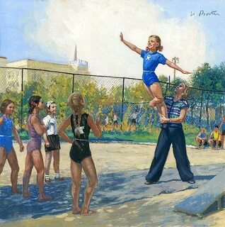 Спорт в советском искусстве