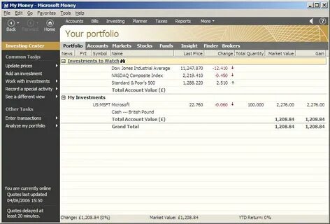 Money software