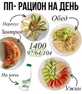 Меню из простых продуктов на 1500