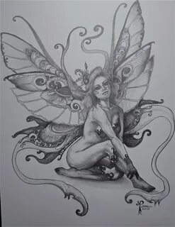 Эскизы татуировок феи (58 фото) 