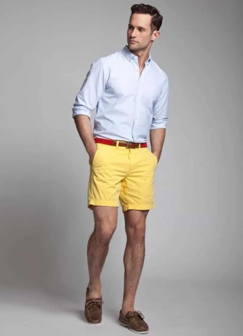 Желтые мужские шорты. Рубашка с шортами мужские. Рубашка под шорты мужские. Брючные шорты мужские. Классические шорты мужские.