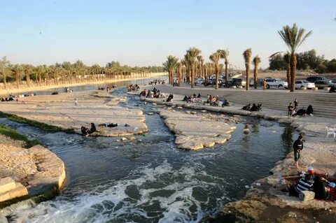 Вода в саудовской пустыне