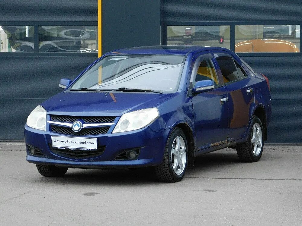 Купить б/у Geely MK I 1.5 MT (94 л.с.) бензин механика в Санкт-Петербурге: синий