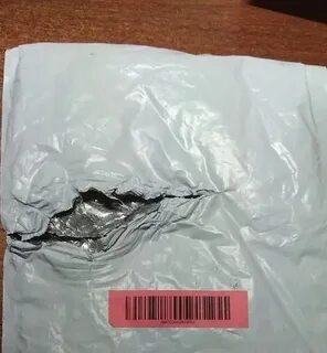 Поврежденная посылка натлан